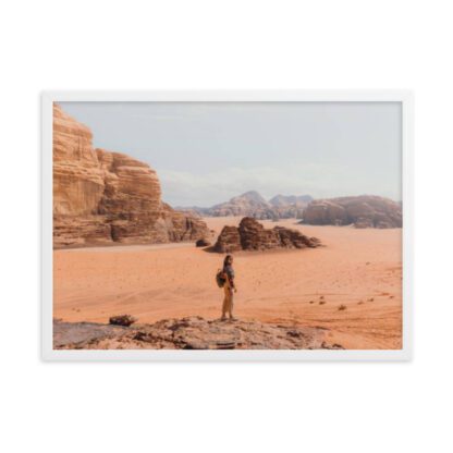 Adventurer in the Majestic Wadi Rum Desert - Image 3