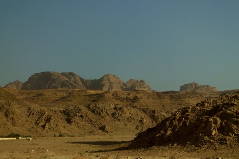 a rocky desert landscape