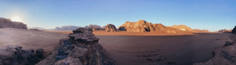 Wadi Rum, Jordan – desert panorama